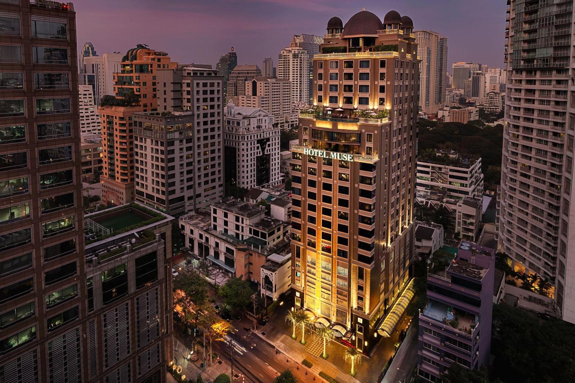 Hotel Muse Bangkok, Autograph Collection - Formerly Hotel Muse Langsuan - M Gallery Kültér fotó